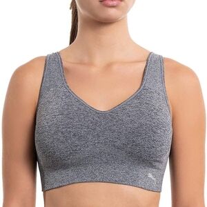 Grey Puma Sports Bra